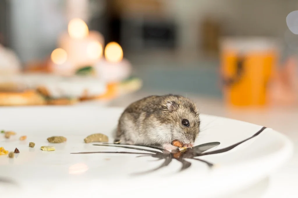 5 Signs You Have a Rodent Problem (And What to Do Next) 1 close up view cute hamster plate 1